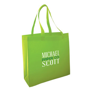 NW8298-NON WOVEN TOTE-Lime Green